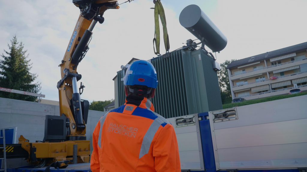 Traction transformer delivered to Switzerland