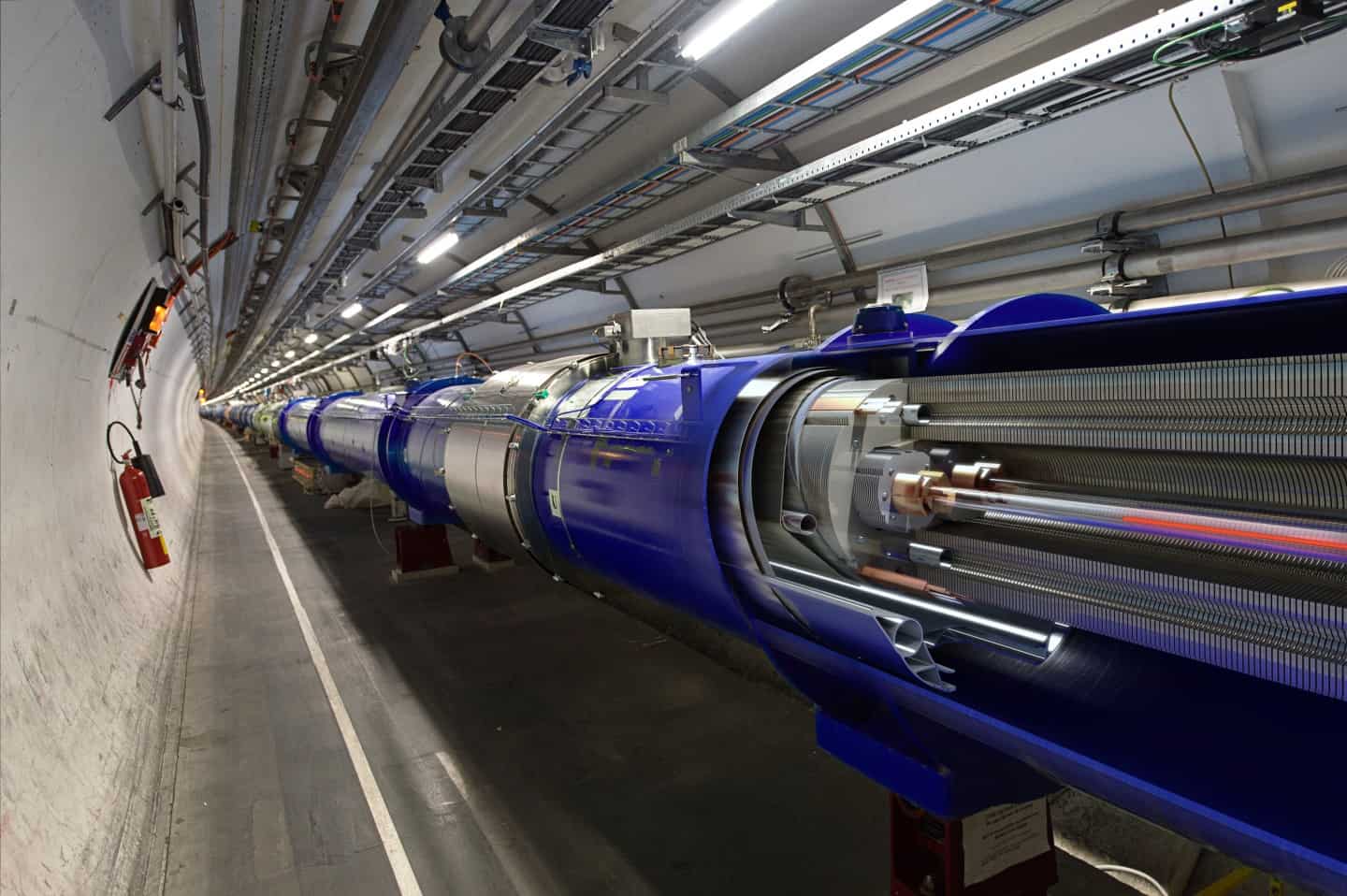 CERN tunnel