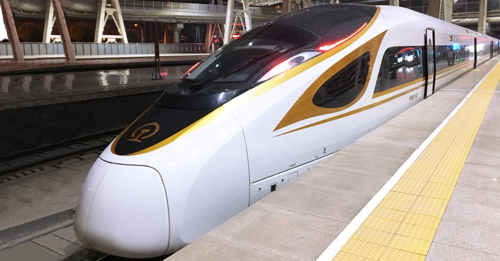 Chinese high speed train