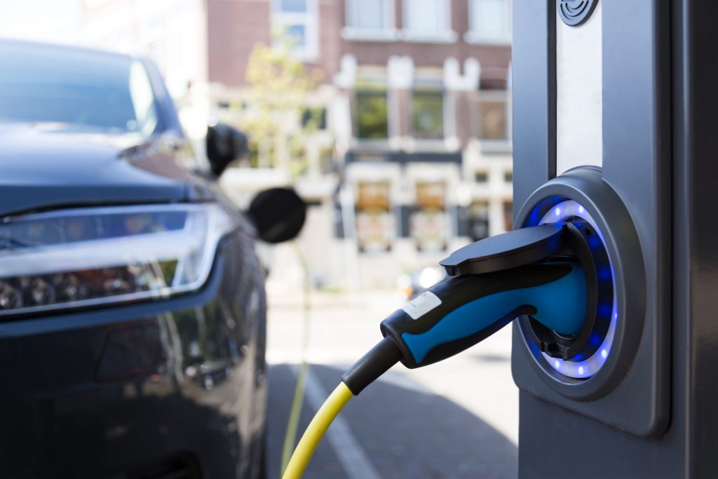 Tesla charging stations
