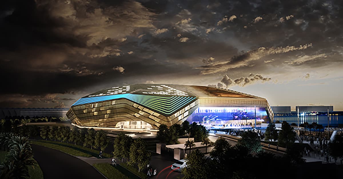 Yas Bay Arena in Abu Dhabi
