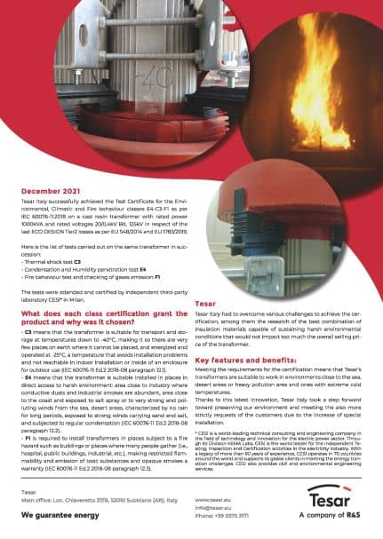 Transformers suitable for extremely hard environments - TESAR F1-C3-E4_Strona_2-1
