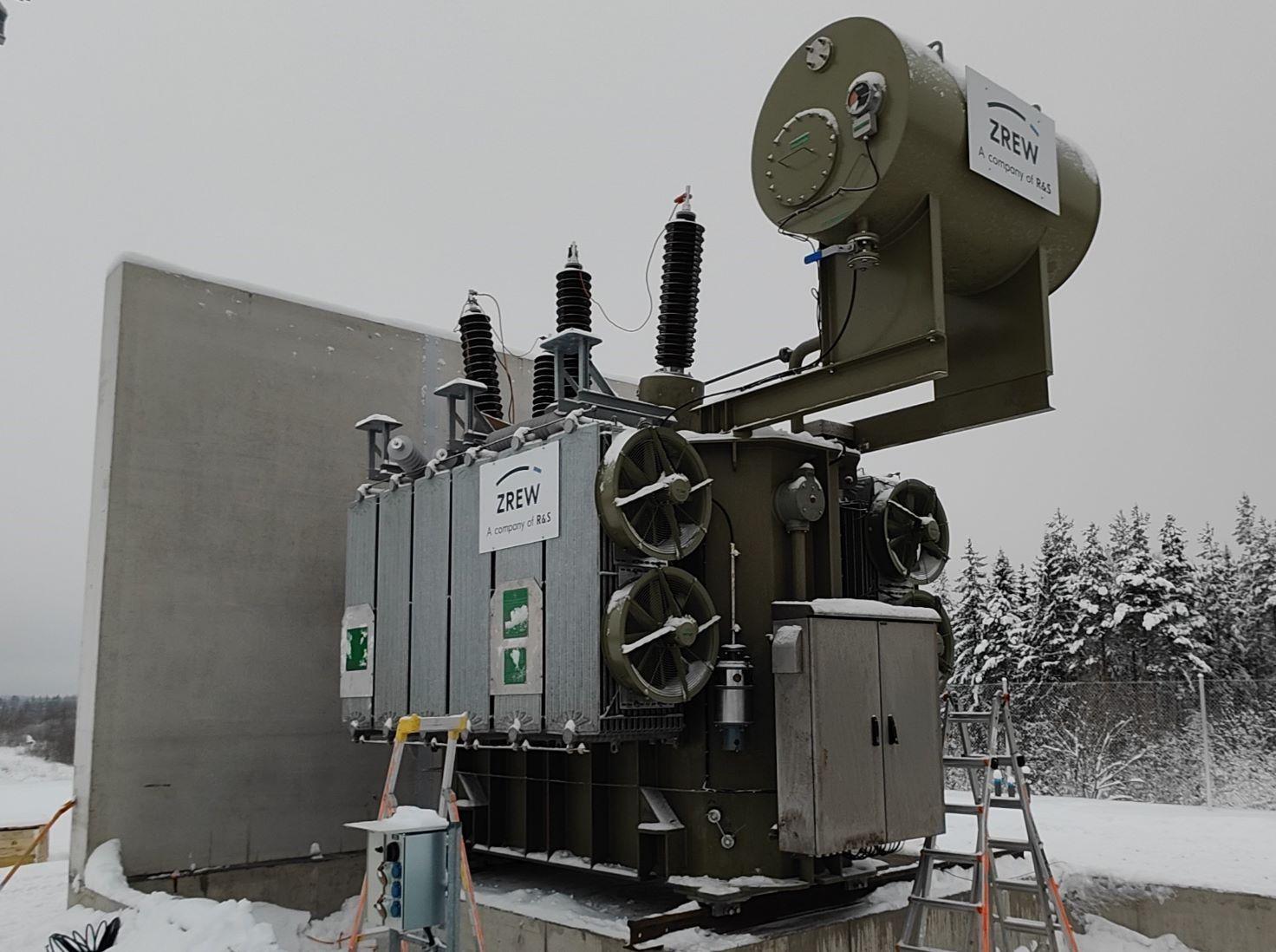 R&S ZREW, Power transformer 31MVA, battery energy storage, Finland-1