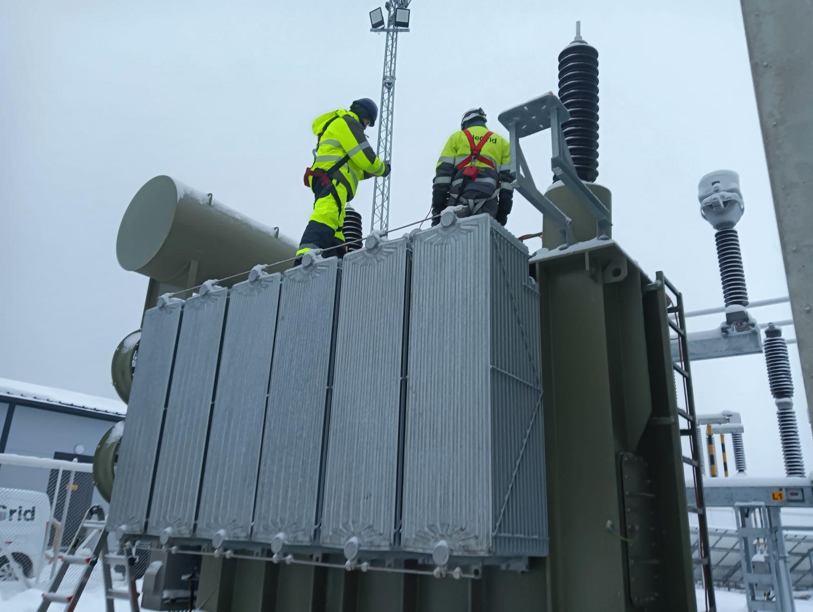 R&S ZREW, Power transformer 31MVA, battery energy storage, Finland-4